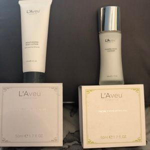 L’Aveu’s line of face and skim care products